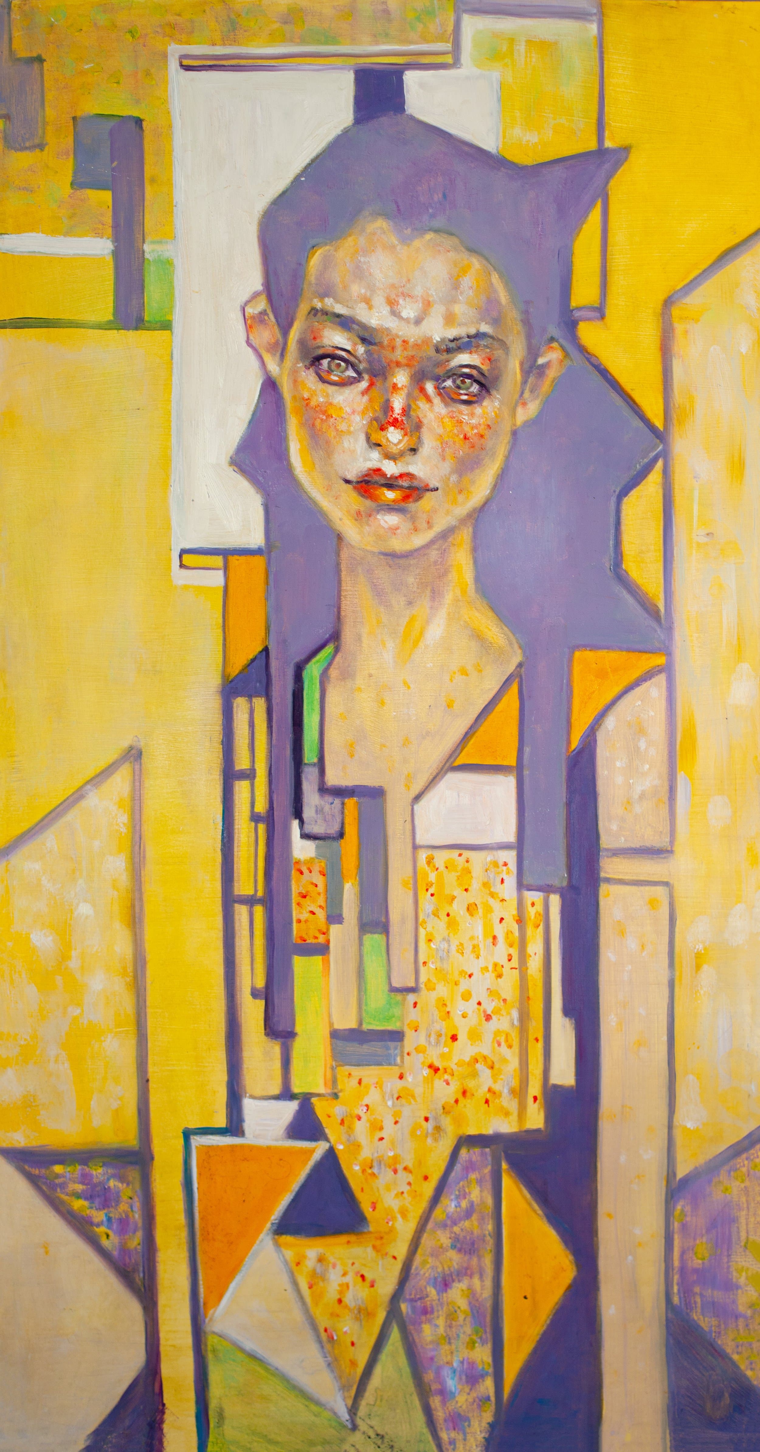 Metamorphosis, the painting by Amy Liu featured on the 2021 Ozymandias Wines label