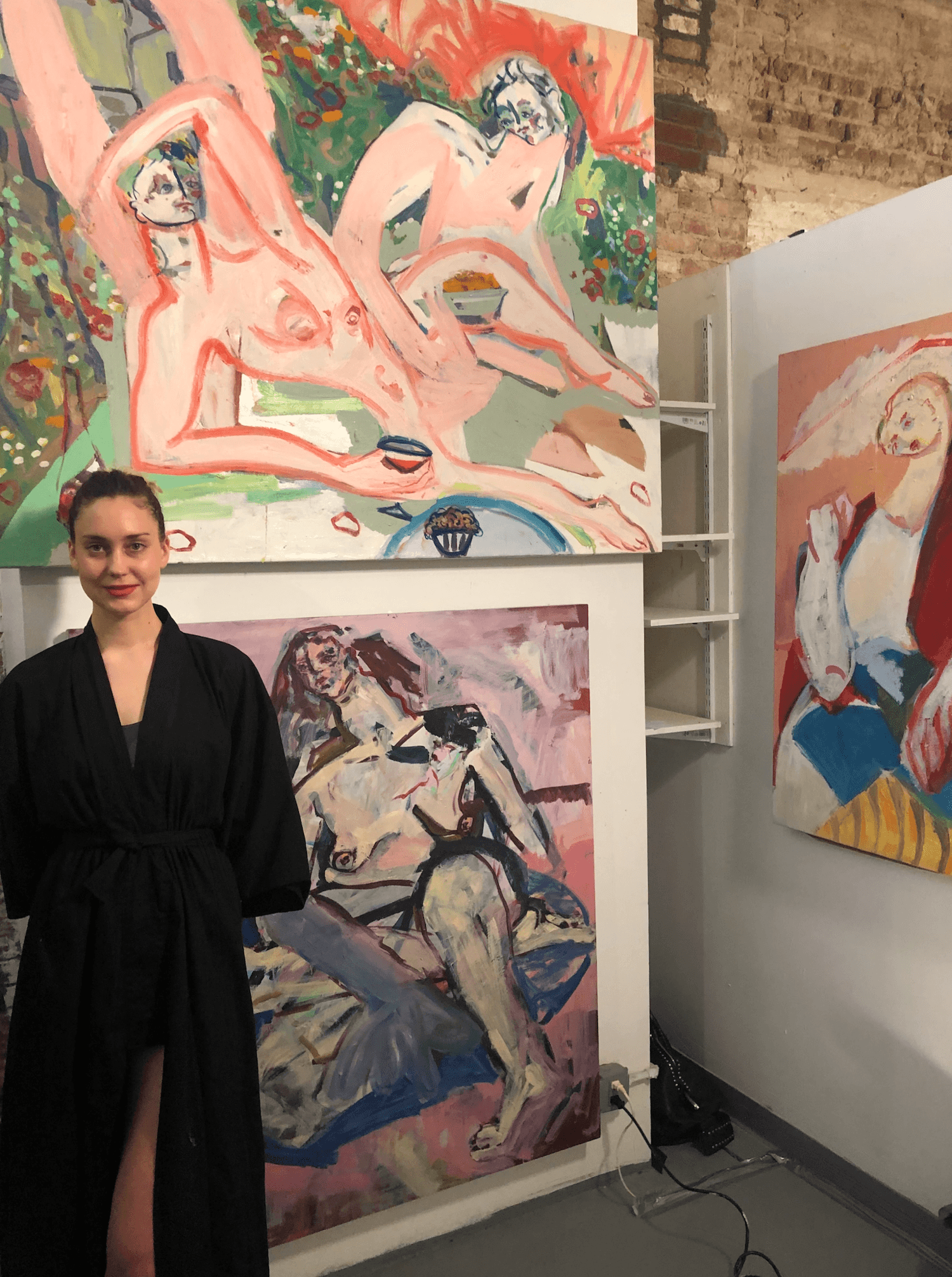 Portrait of artist Jay Miriam, the 2018 Ozymandias Wines Scholarship recipient